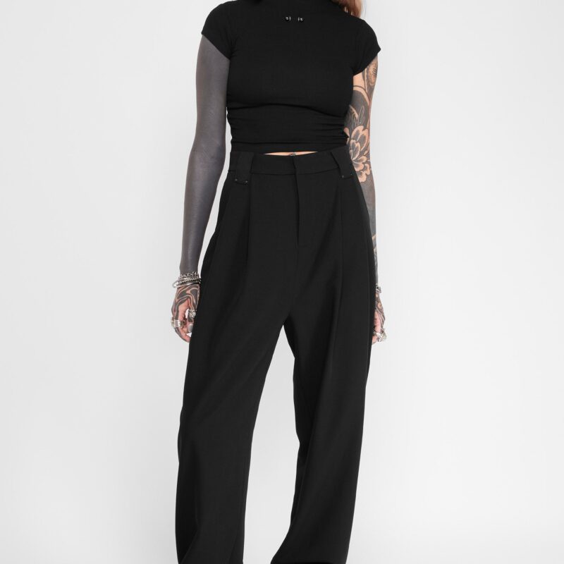 Laid Back Pleated Trousers